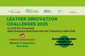 Webinar di presentazione Call for Proposals Leather Innovation Challenges 2025